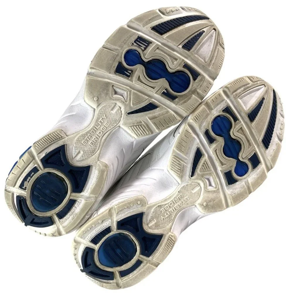 Dr. Scholls Men’s White Walking Shoes with Stability Bridge Size 10W - Picture 9 of 14